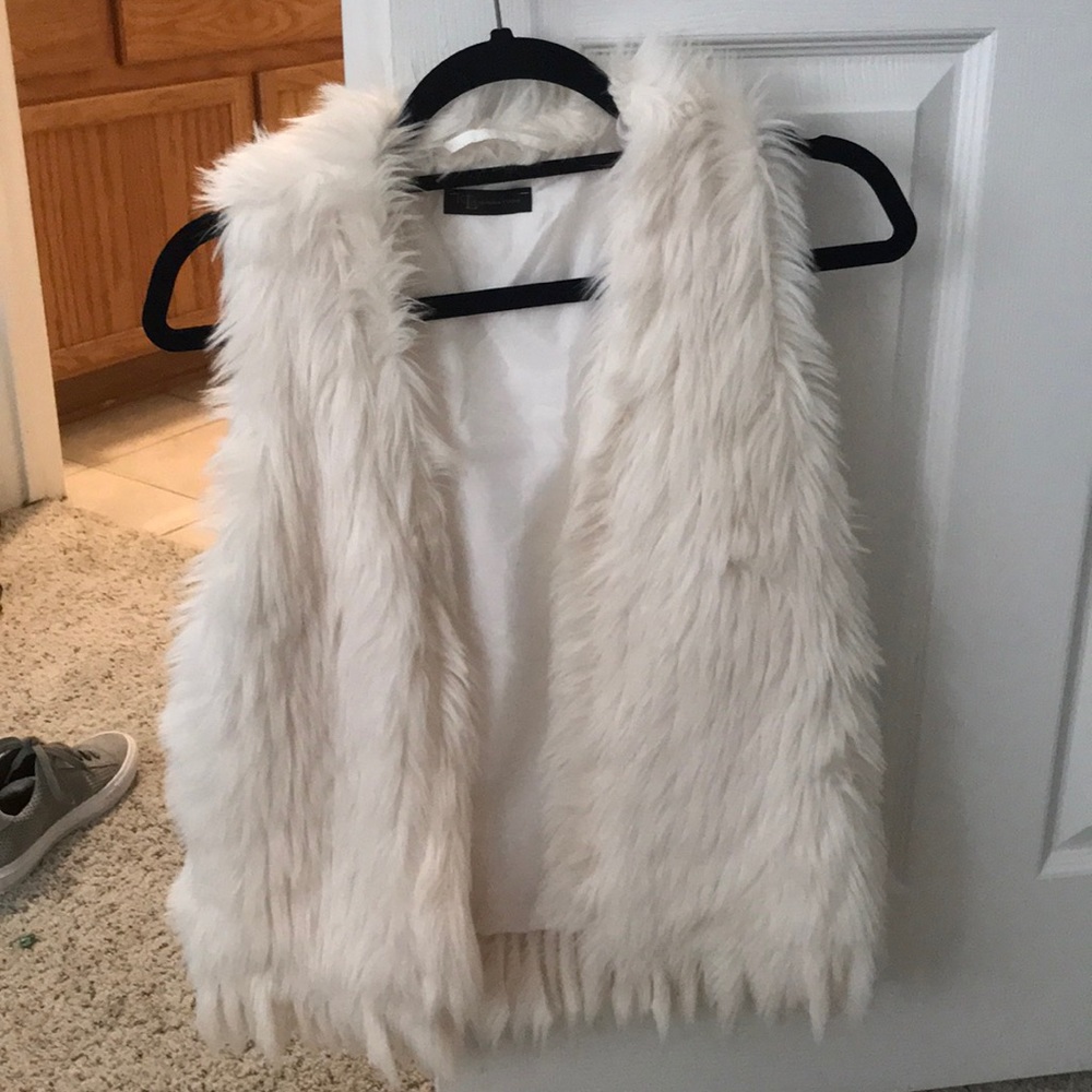 White Furr jacket